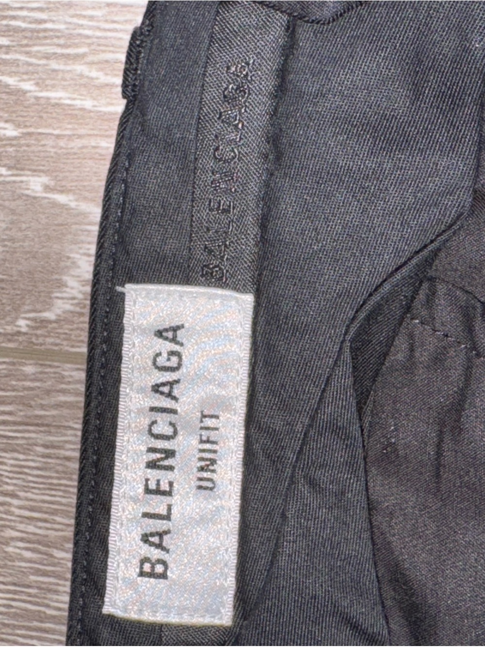 Balenciaga 100% Wool Size M Womens Wide-Leg Trousers Quiet Luxury Relaxed Fit - Picture 13 of 16